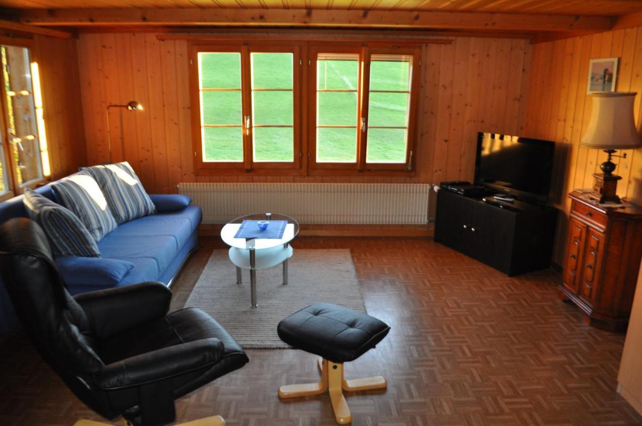 Ferienwohnung Ruhe pur Aeschi Bei Spiez Exterior foto